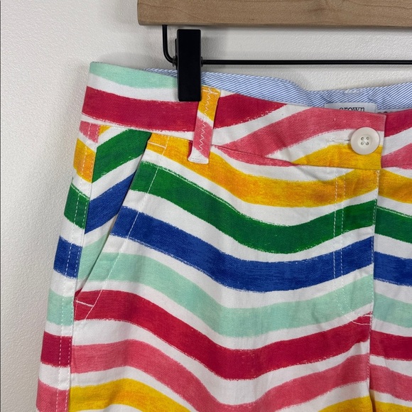 Crown & Ivy Caroline Classic Fit Twill Chino Shorts Women's Size 8 NWT - Picture 2 of 6